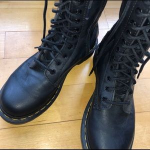 Knee high Doc Martens